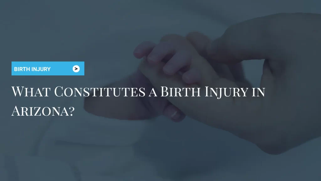 What Constitutes a Birth Injury in Arizona_ Image