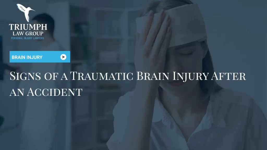 Signs of a Traumatic Brain Injury After an Accident Image