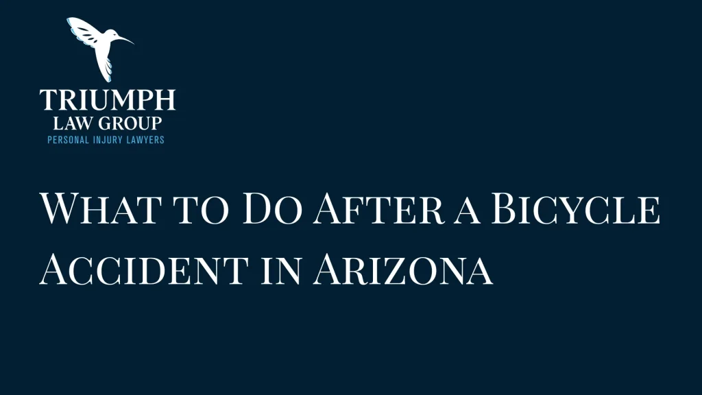 What to Do After a Bicycle Accident in Arizona
